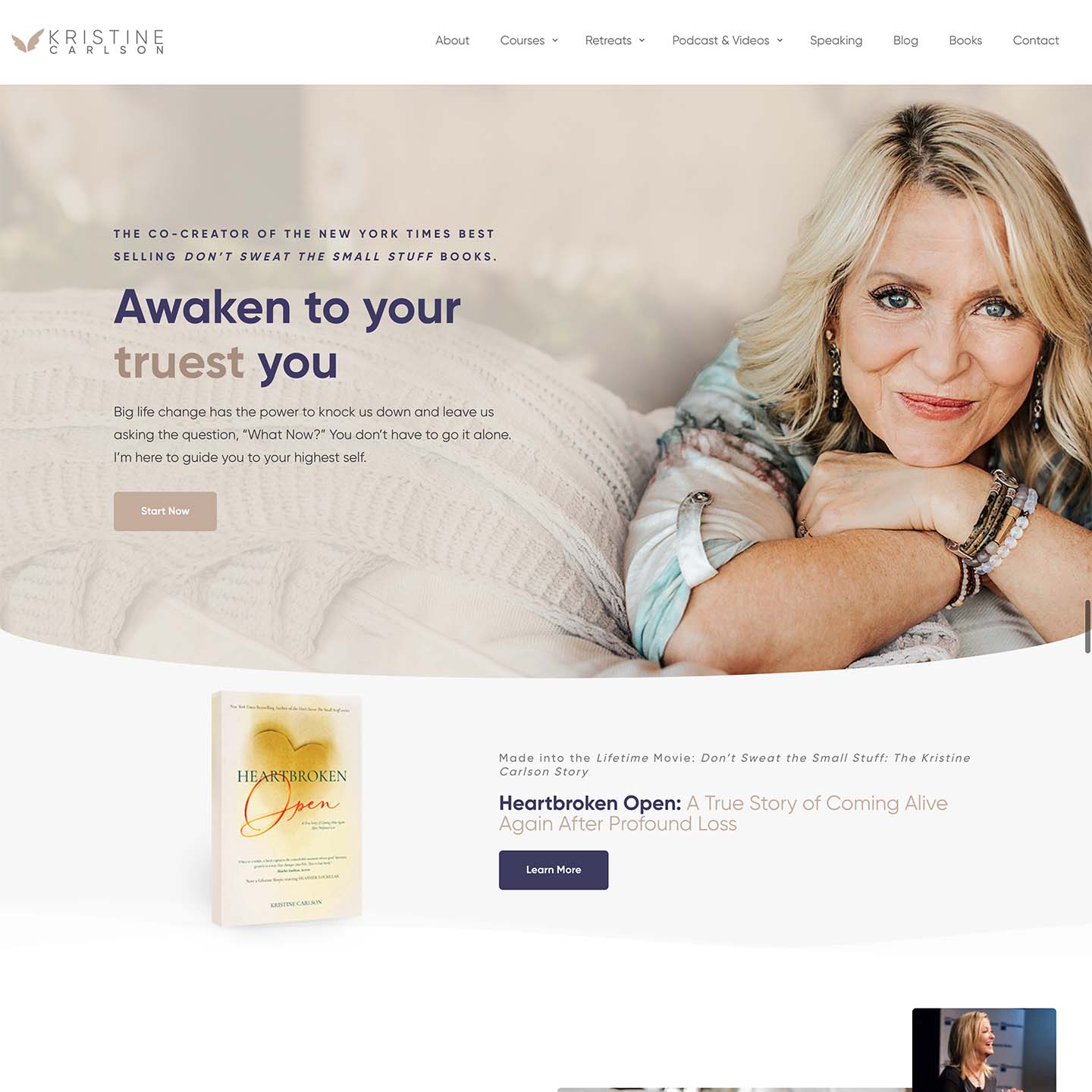 Kristine Carlson Website
